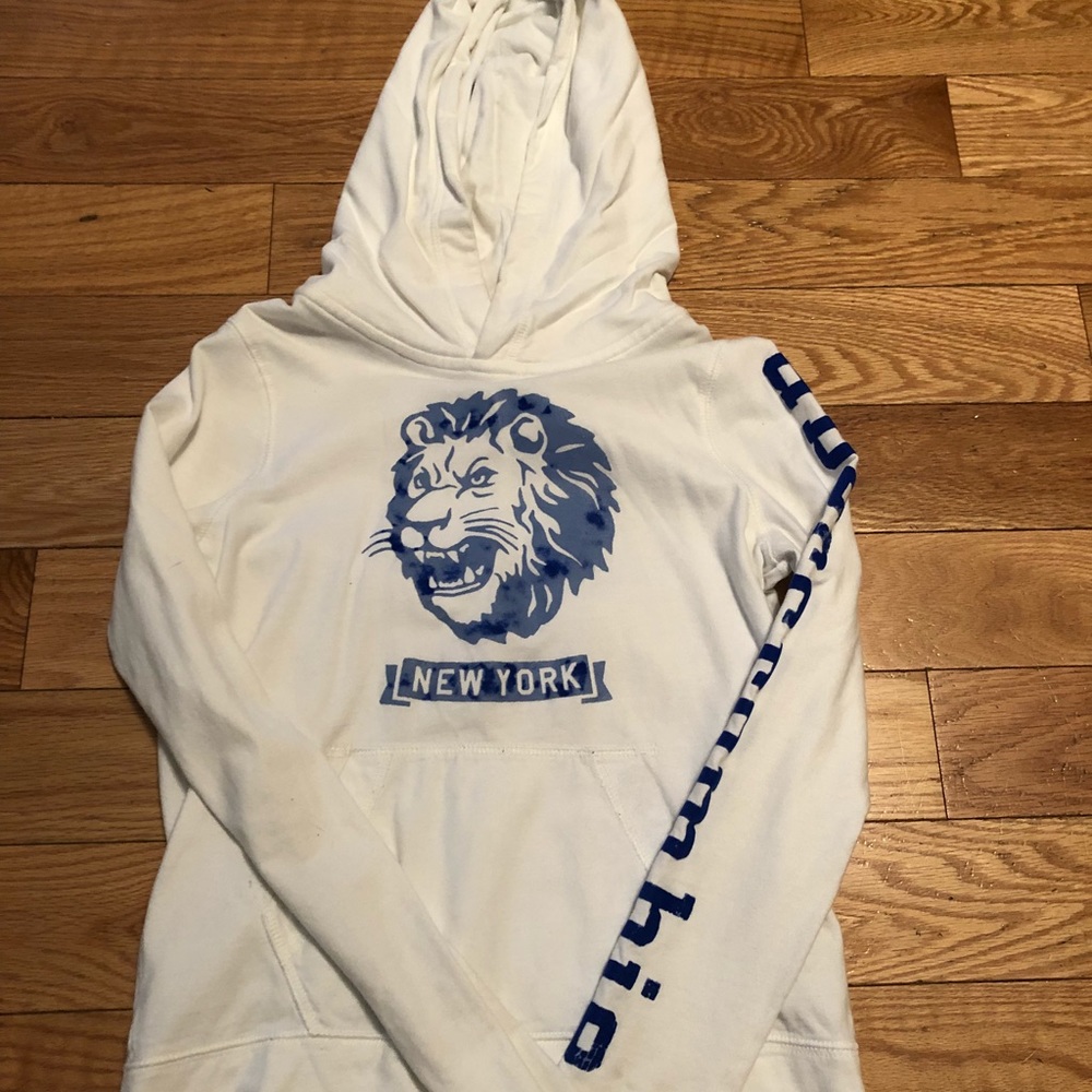 A&F long sleeve hooded size small